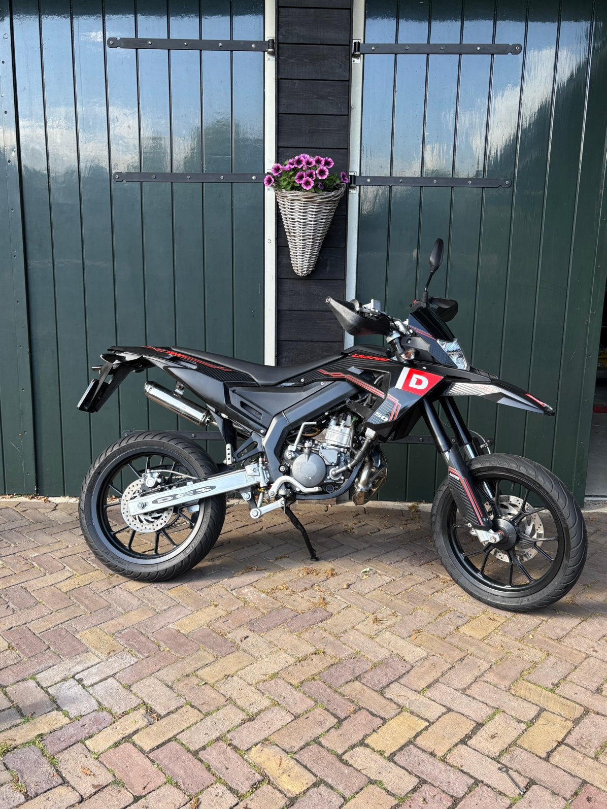 Derbi Senda X-Treme Limited Edition, Fietsen en Brommers, Brommers | Derbi, Ophalen, 6 versnellingen, Maximaal 45 km/u, Zo goed als nieuw