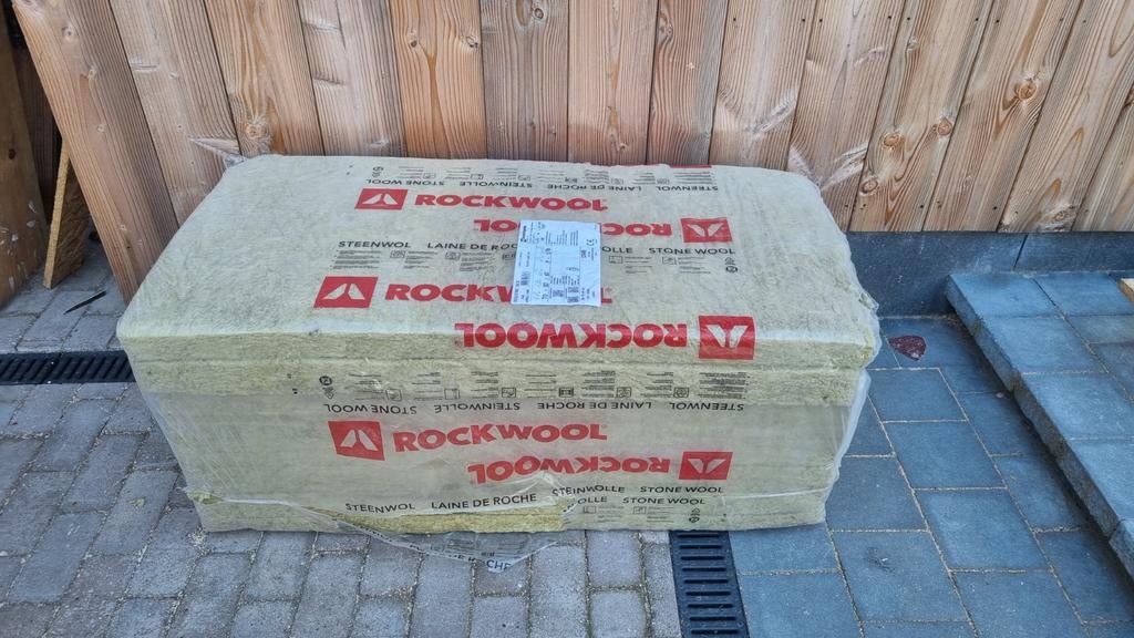 2 pakken  isolatie 11m2, 12 cm of meer, Nieuw, Steenwol, Ophalen of Verzenden