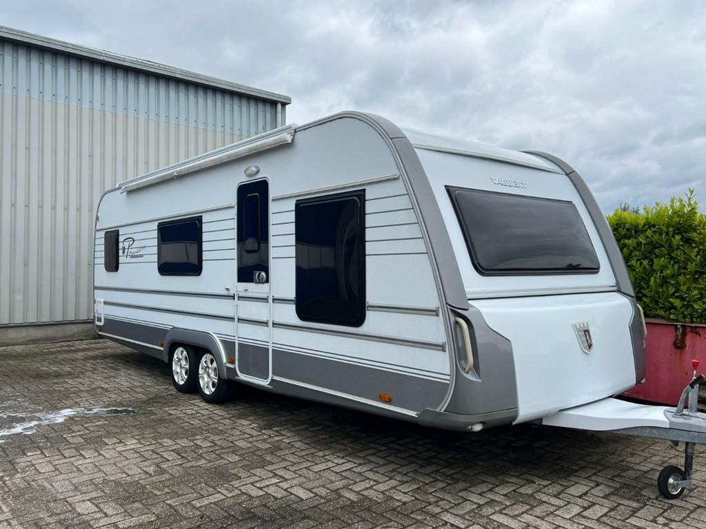 Tabbert Princces 640 (2013) met rondzit, treinzit en airco, Caravans en Kamperen, Rondzit, Tabbert, Frans bed, Particulier