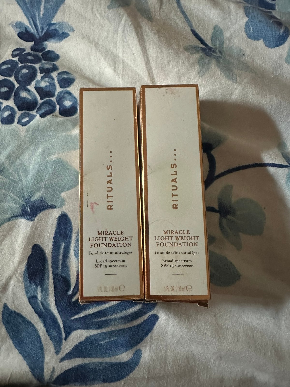 Rituals foundation 2x, Ophalen of Verzenden, Zo goed als nieuw, Beige, Gehele gezicht