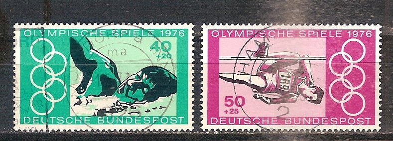 Sport 29 Duitslnd 886-887, Ophalen of Verzenden, Gestempeld, Sport