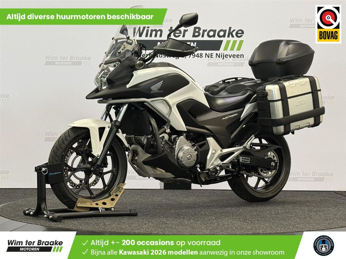 Honda NC 700X ABS (bj 2012) 18,138 km, Motoren, Motoren | Honda, 2 cilinders, HONDA, Bedrijf, Onbekend