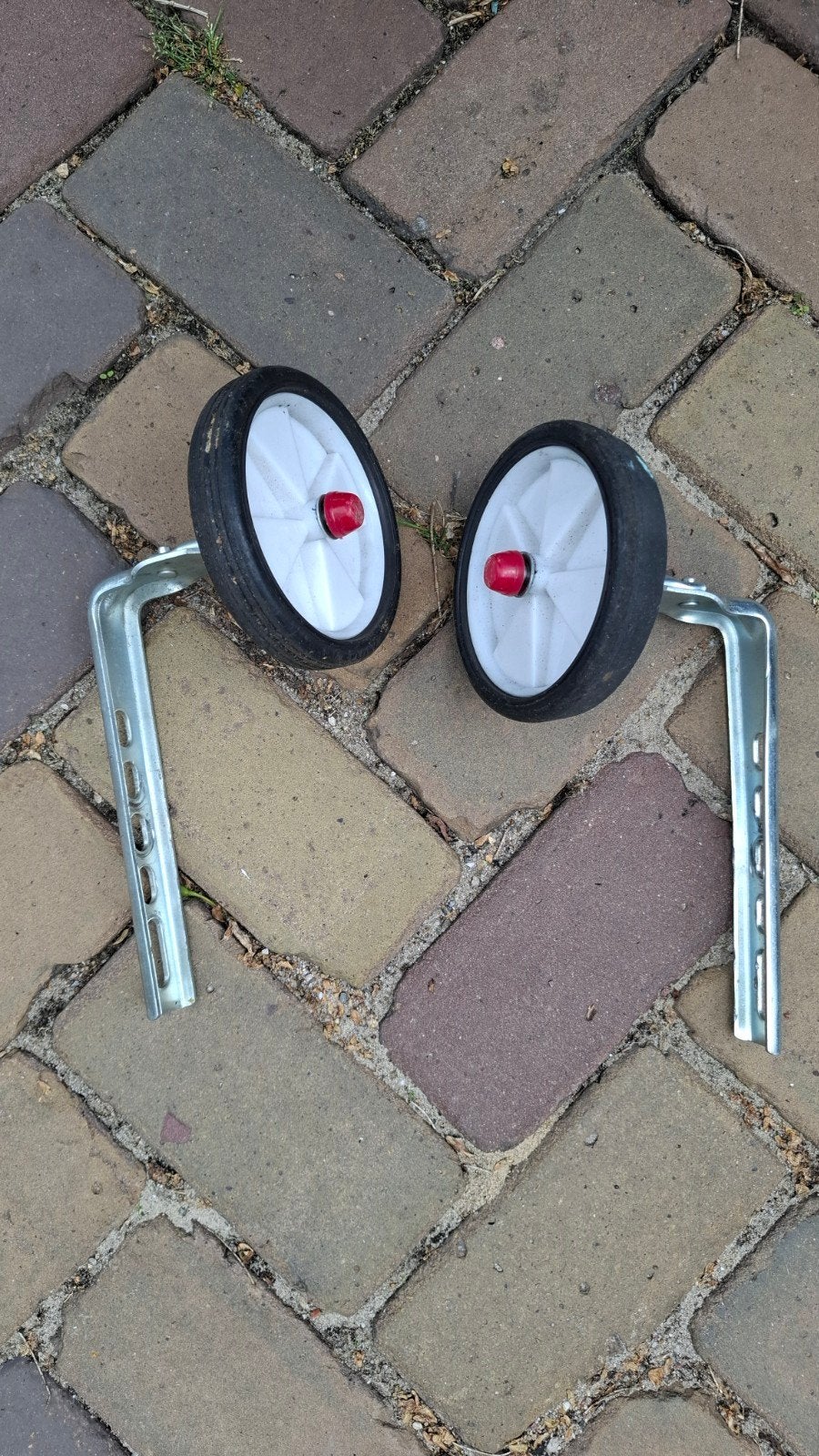 Zijwieltjes voor kinderfiets, Ophalen of Verzenden, Gebruikt, Minder dan 16 inch, Zijwieltjes