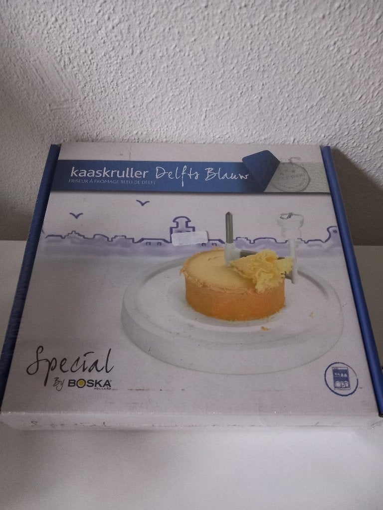 Kaaskruller Delft Blauw in verpakking, Ophalen, Nieuw