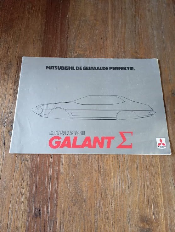Mitsubishi Galant 1 / 1979 20 pag., Verzenden, Zo goed als nieuw, Mitsubishi