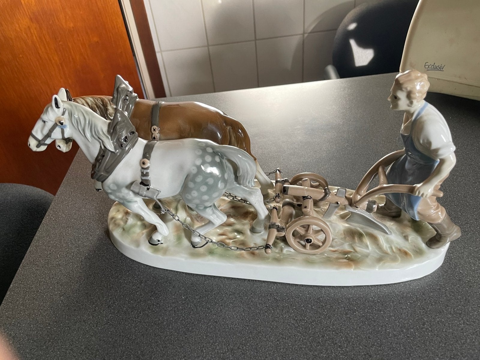 Porselein beeld vintage, Antiek en Kunst, Ophalen of Verzenden