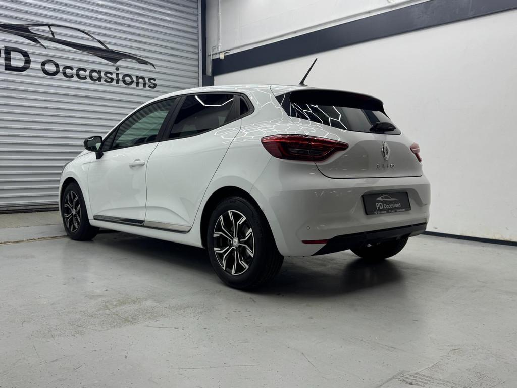 Renault Clio 1.6 E-Tech Hybrid 145 Evolution - Airco - Navi, 94 pk, Stof, Gebruikt, Zwart