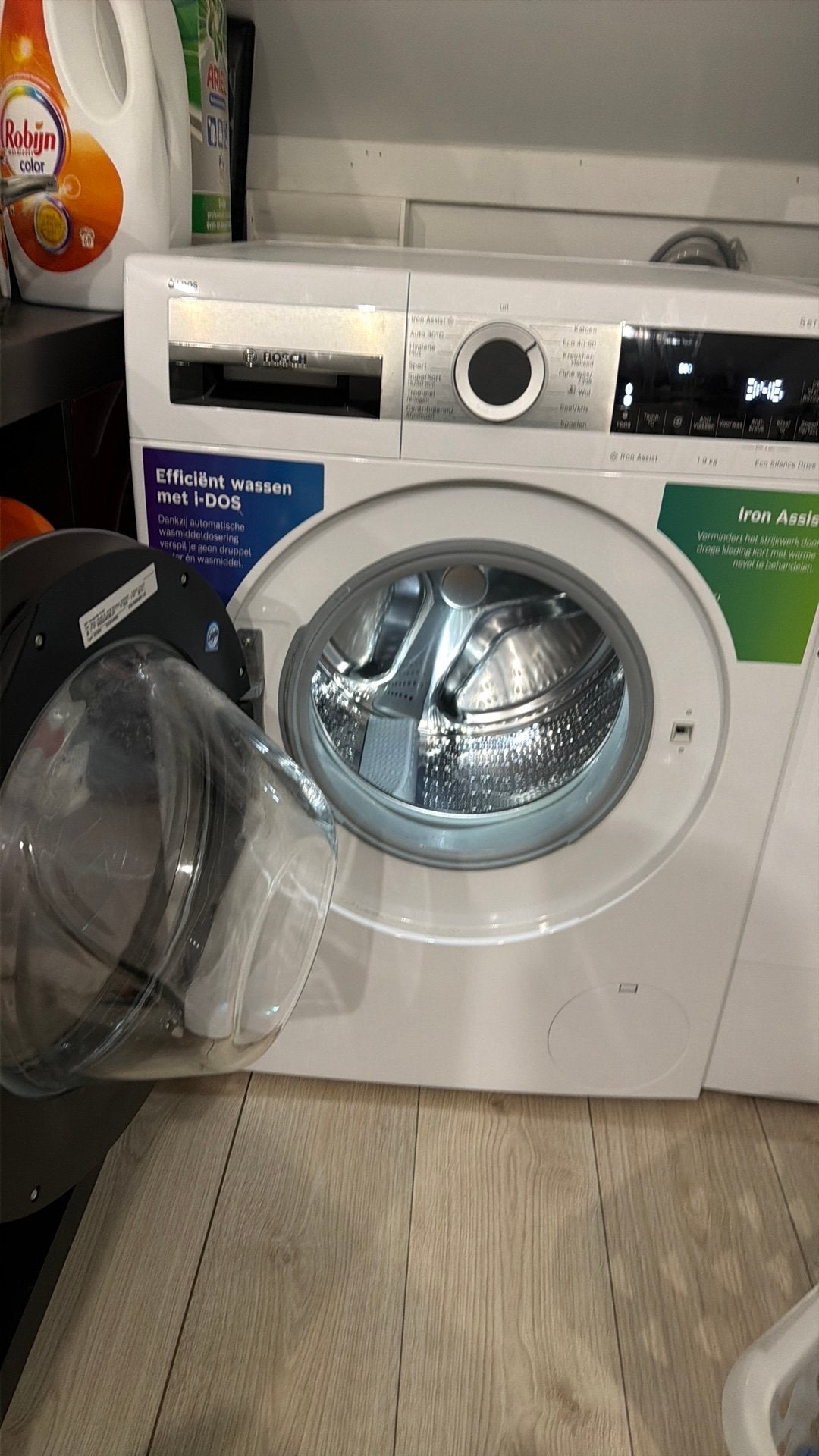 Bosch WGG244F5NL i-DOS, Ophalen, 8 tot 10 kg, 85 tot 90 cm, 1600 toeren of meer