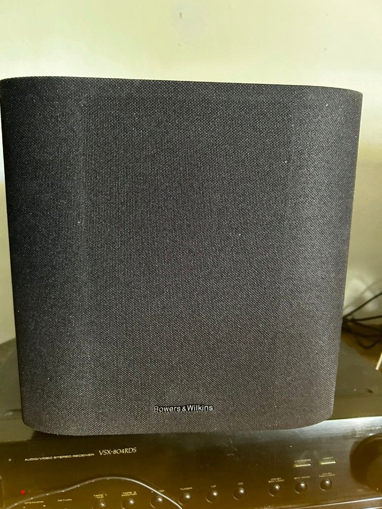 Bowers & Wilkins ASW608 Subwoofer, Subwoofer, Zo goed als nieuw, Bowers & Wilkins (B&W), Ophalen