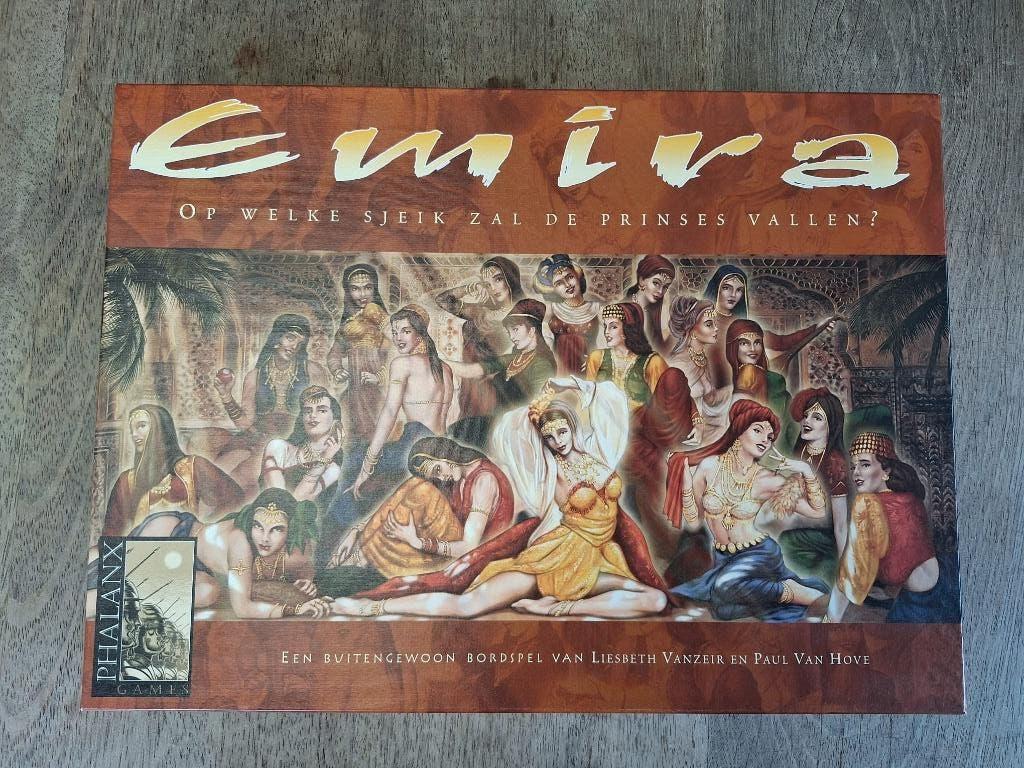 Emira Bordspel – Compleet & in goede staat!, Vijf spelers of meer, Ophalen of Verzenden, Gebruikt, Phalanx