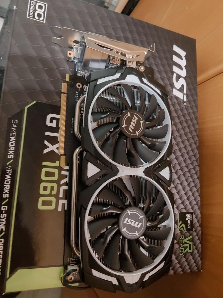 MSI GTX 1060 OC 6GB - Als nieuw, perfect onderhouden, Computers en Software, Videokaarten, Zo goed als nieuw, Nvidia, PCI-Express 3.0