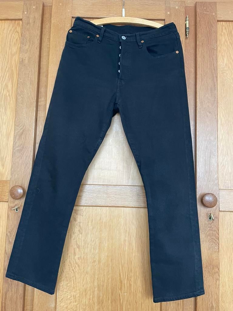 Levi’s 501 zwart, Ophalen of Verzenden, Zo goed als nieuw, Zwart, W28 - W29 (confectie 36)