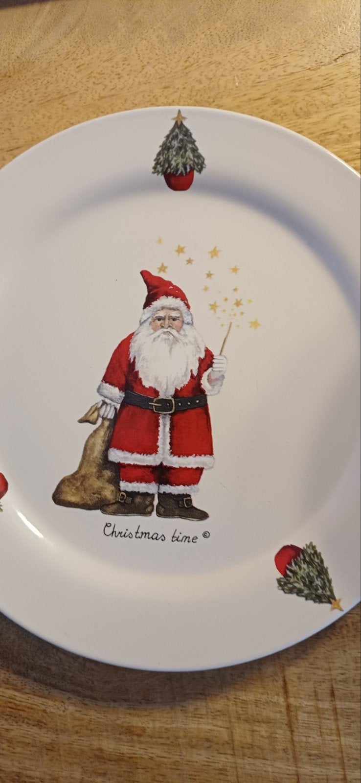 GEZOCHT KERSTSERVIES, Ophalen of Verzenden, Zo goed als nieuw, Overige stijlen, Aardewerk