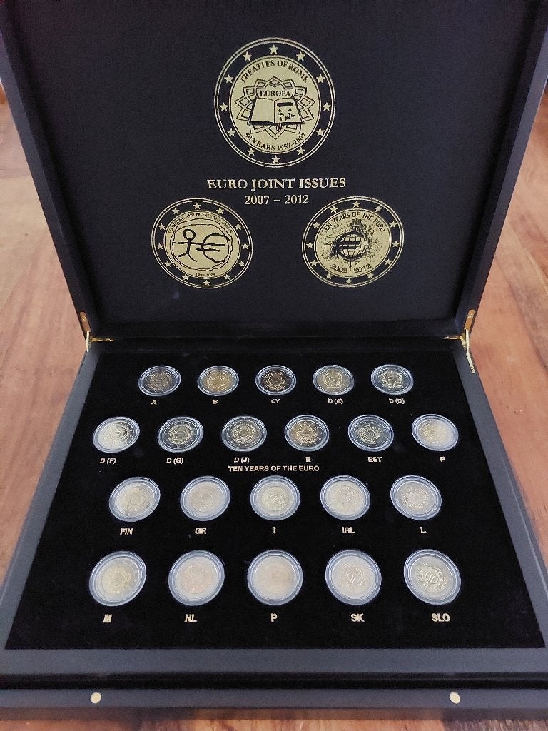 2 Euro's UNC , Verdrag van Rome, 10 jaar EMU, 10 jaar Euro, Verzenden, Overige landen, 2 euro