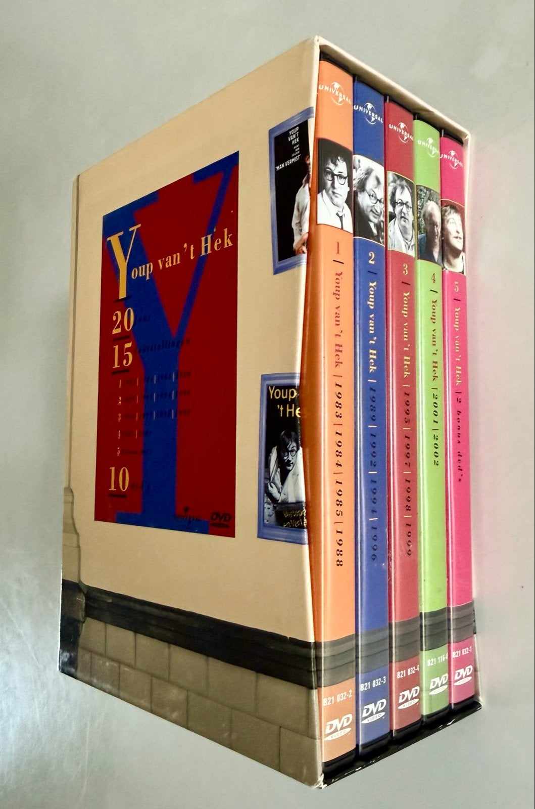 Youp van 't Hek - De Complete Collectie (5 DVD Boxset), Bonusmateriaal, Alle leeftijden, Nederlands, Zo goed als nieuw