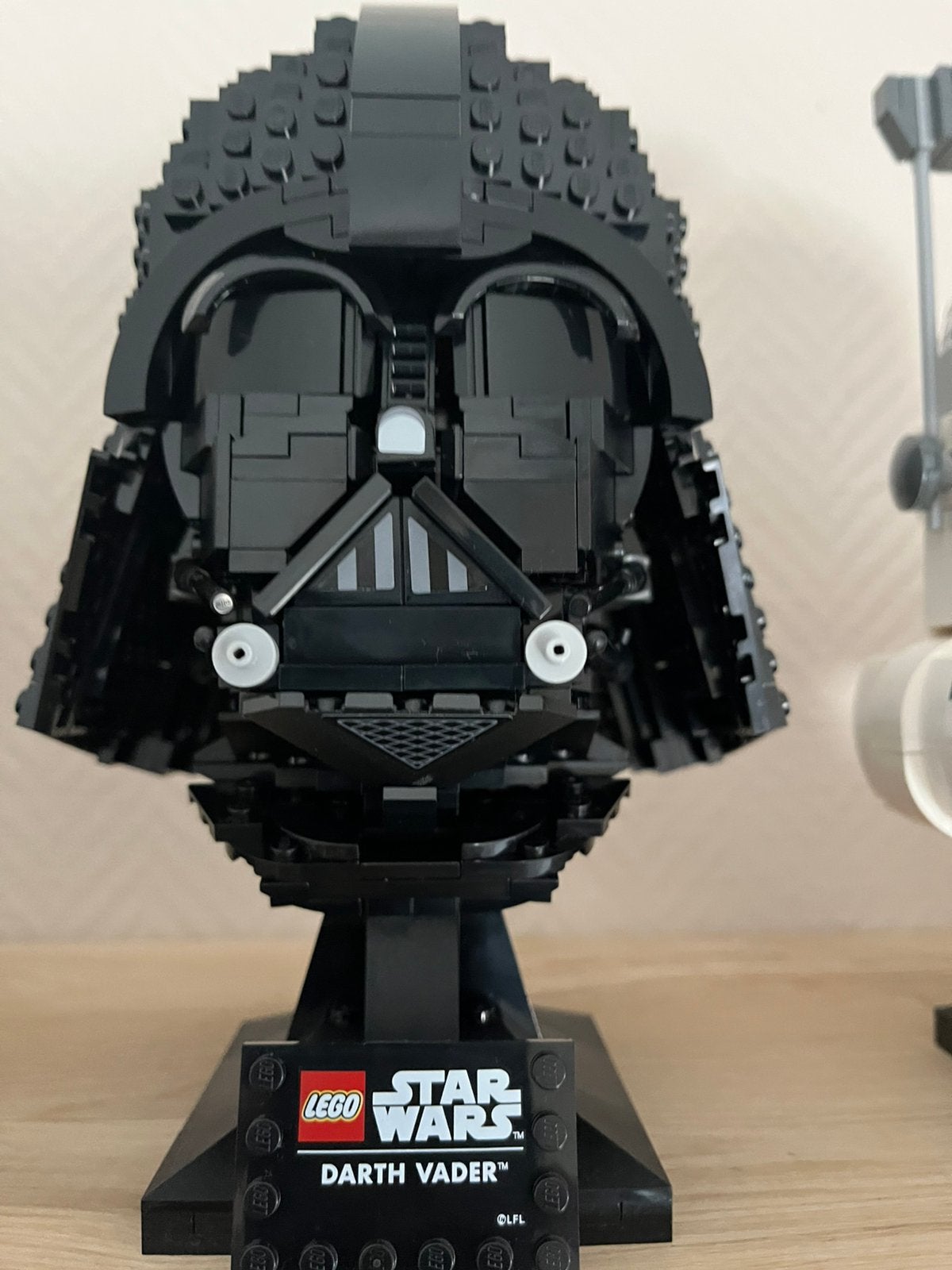 Lego Star Wars helm Darth Vader, Ophalen of Verzenden, Zo goed als nieuw, Actiefiguurtje