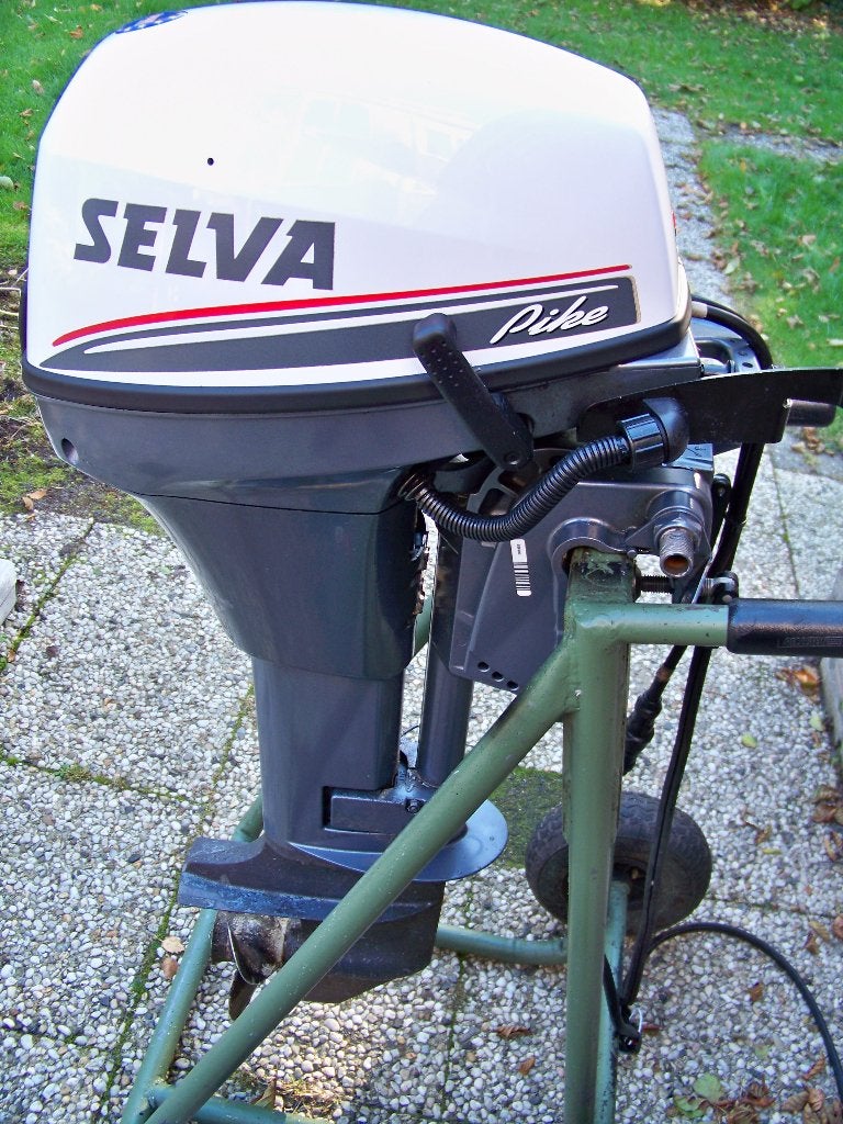 Selva / Yamaha 9.9pk langstaart elektrische start 2012 beurt, Watersport en Boten, Ophalen, 5 tot 10 pk, Viertaktmotor, Zo goed als nieuw