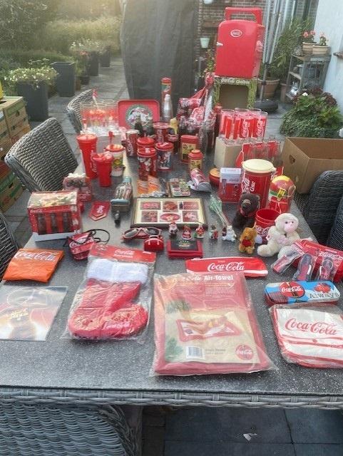 Uitgebreide verzameling Coca Cola items, Ophalen, Gebruikt, Gebruiksvoorwerp