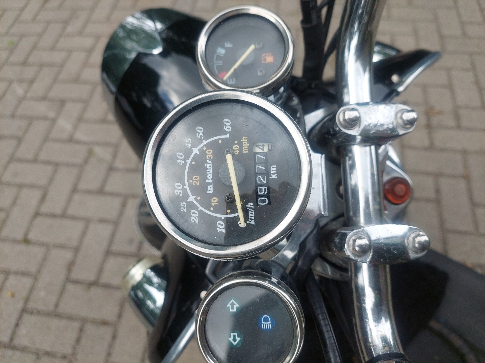 Zwarte Scooter La Souris Retro Trendy, Ophalen, Gebruikt, Overige typen, Overige merken