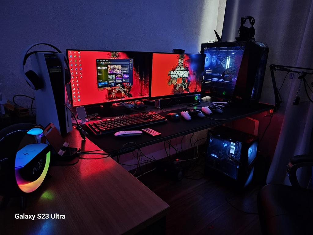 Gaming setup, Spelcomputers en Games, Spelcomputers | Overige, Zo goed als nieuw, Ophalen