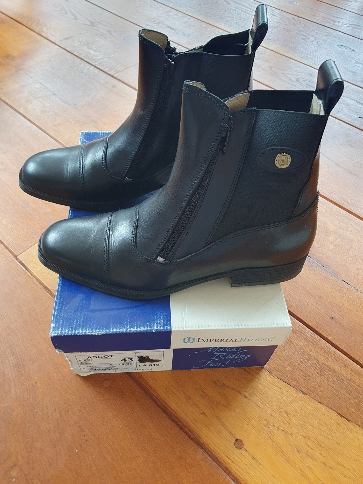 Leren jodphurs Imperial Riding maat 43, Dressuur, Ophalen of Verzenden, Zo goed als nieuw, Imperial Riding