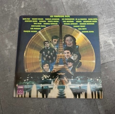 Les Chansons D'Or - Diverse Franse Artiesten LP, LP, Gebruikt, Pop, Ophalen of Verzenden