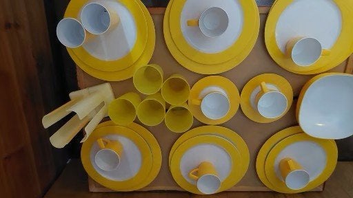 mepal servies, Ophalen of Verzenden, Gebruikt