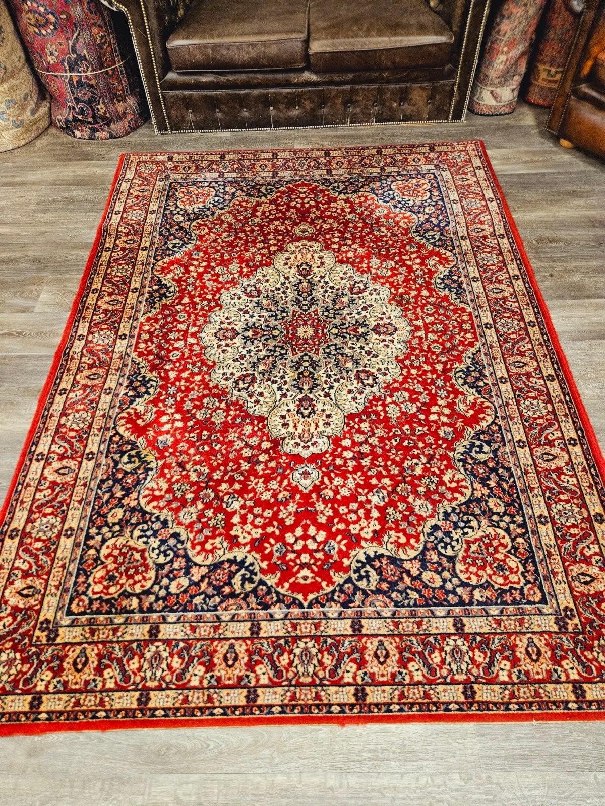 Perzisch Tapijt. prachtige kleuren en patronen! Weg = Weg!, Huis en Inrichting, Stoffering | Tapijten en Kleden, Perzisch, 200 cm of meer
