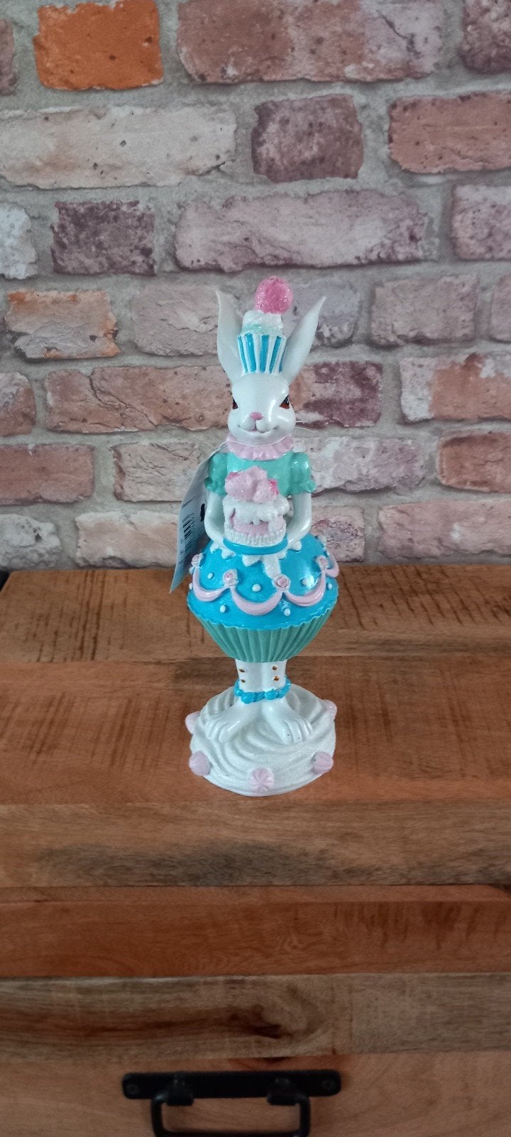 Evergreen:Grote 26cm Dame Konijn Beeld❤️NIEUW❤️, Ophalen of Verzenden, Nieuw, Dier