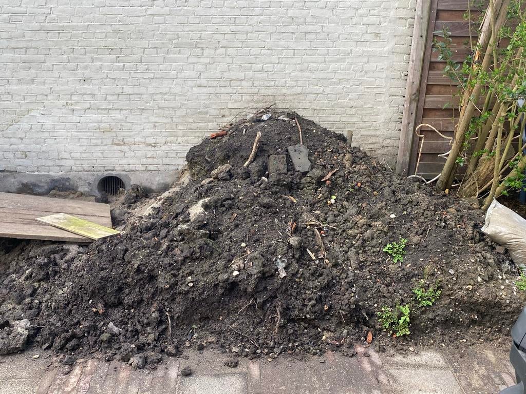 Gratis grond (geen tuinaarde) af te halen, Tuin en Terras, Ophalen, Overige typen