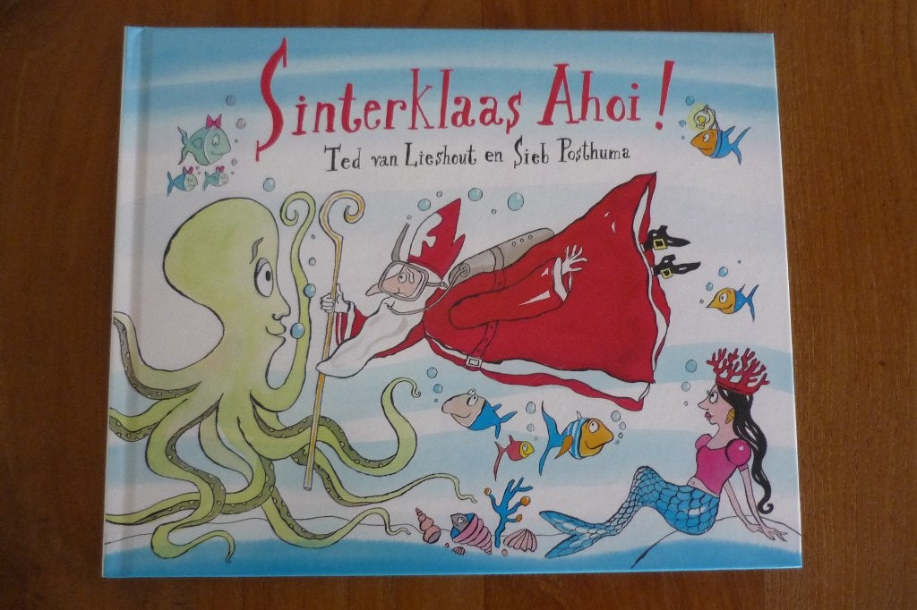 Ted van Lieshout '' Sinterklaas Ahoi!'' (Sinterklaasboeken), Ophalen, Fictie algemeen, Zo goed als nieuw, Ted van Lieshout