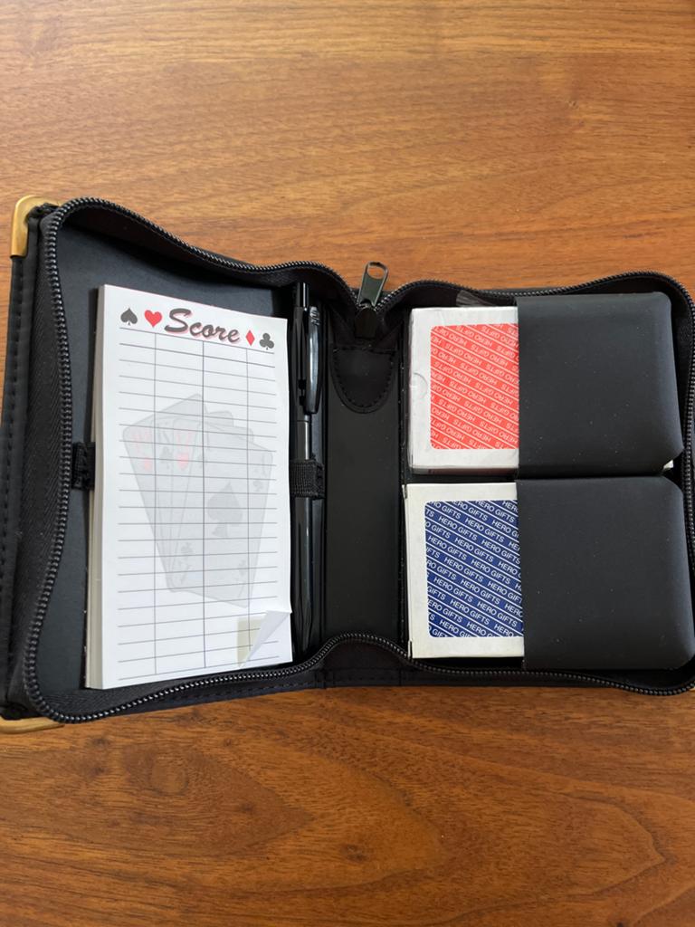 Kaartspelset in etui - Compleet met scoreblok en pen, Ophalen of Verzenden, Nieuw