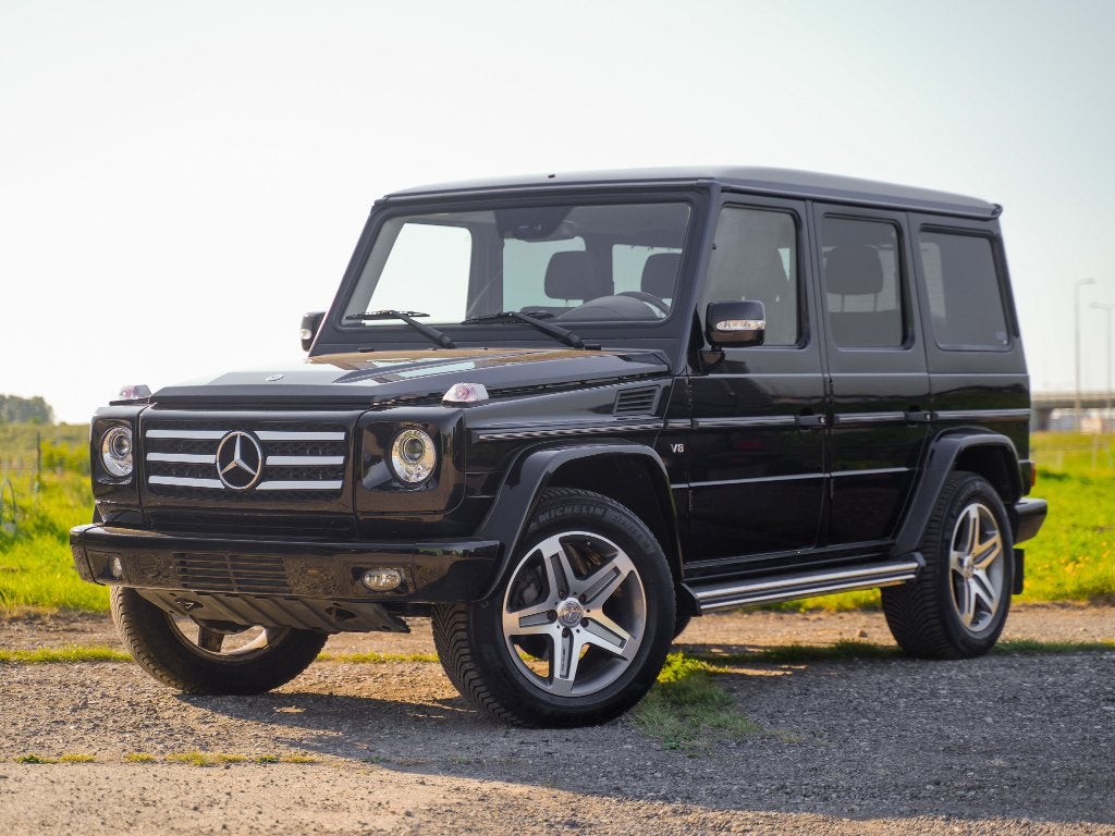 Mercedes G500 380PK 7G-tronic "opruiming", Auto's, Automaat, G-Klasse, Zwart, Leder