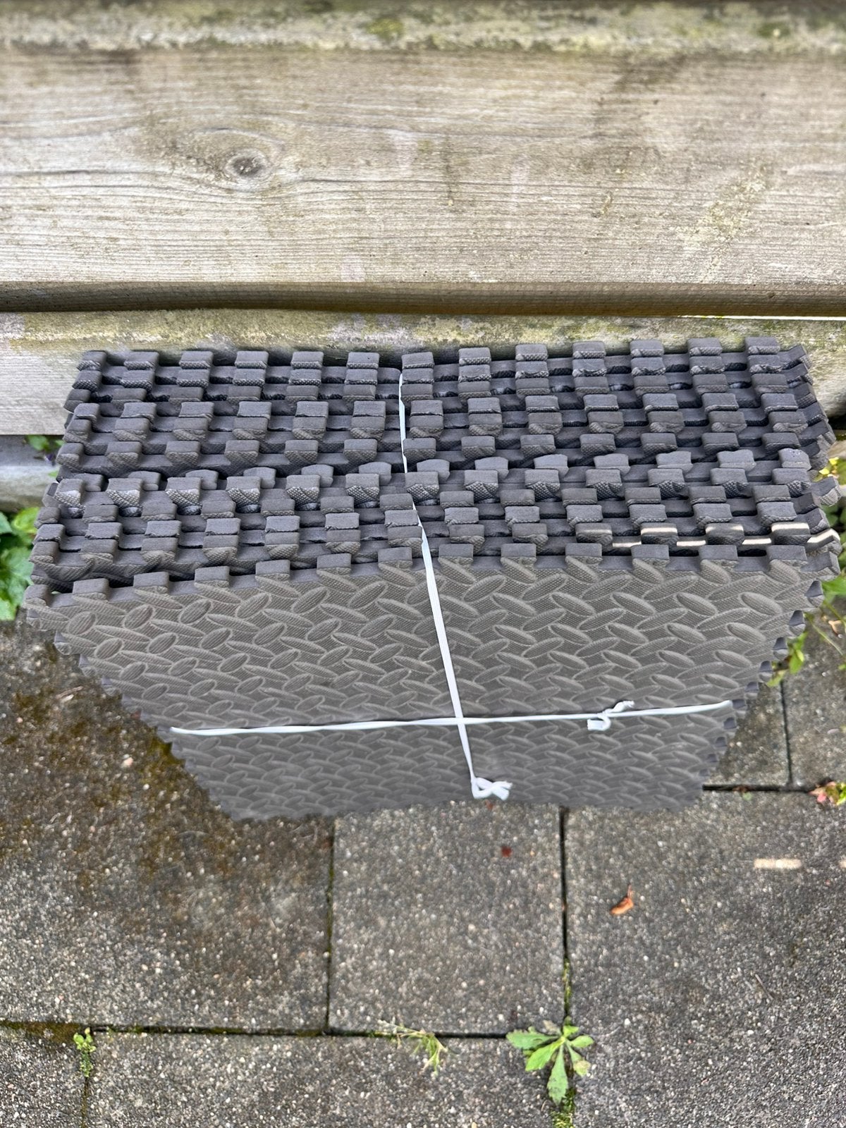 Rubberen tegels, Ophalen of Verzenden, Zo goed als nieuw