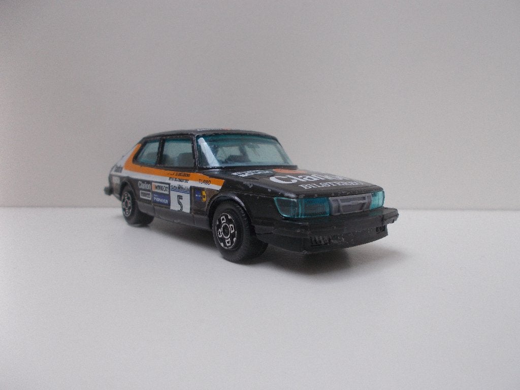 6536 Saab 900 Turbo Bburago (Burago) 1:43, Ophalen of Verzenden, Gebruikt, Auto, Overige merken