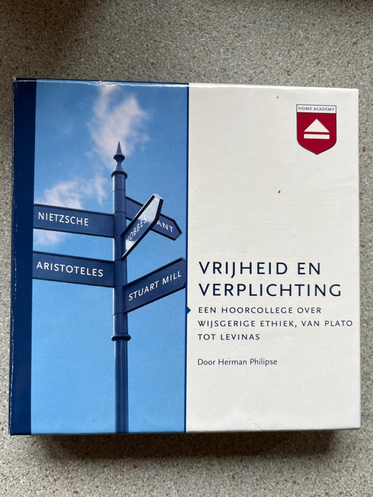 Vrijheid en Verplichting: Ethiek van Plato tot Levinas, Boeken, Techniek, Zo goed als nieuw, Ophalen of Verzenden