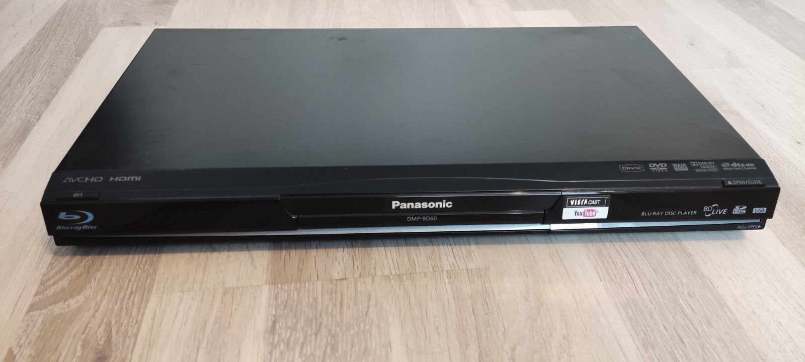 Panasonic DMP-BD60 Blu-ray Speler, Ophalen of Verzenden, Gebruikt, Panasonic