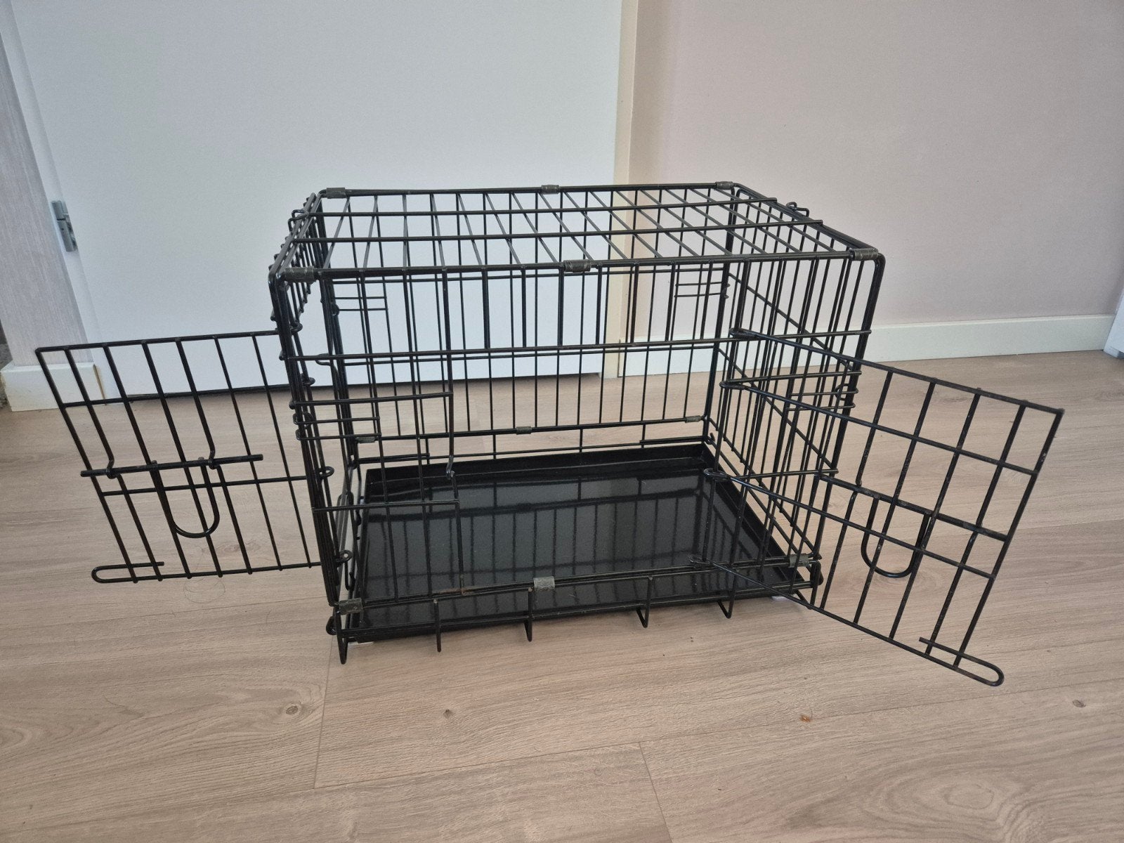 Hondenbench zwart klein formaat, Dieren en Toebehoren, Ophalen