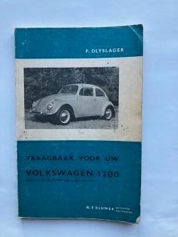 Vraagbaak    Volkswagen Kever, Cabrio,Karmann Ghia      1954, Auto diversen, Handleidingen en Instructieboekjes, Ophalen of Verzenden