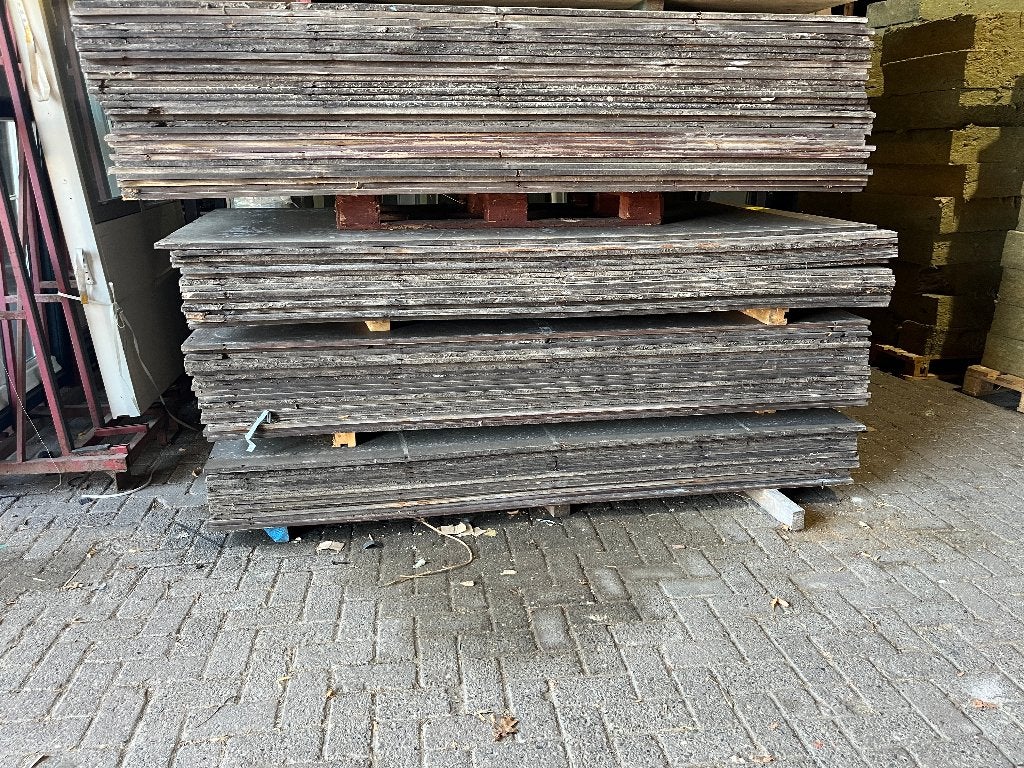 Betonplex 239 x 123cm 18mm(gebruikt), Ophalen, Gebruikt