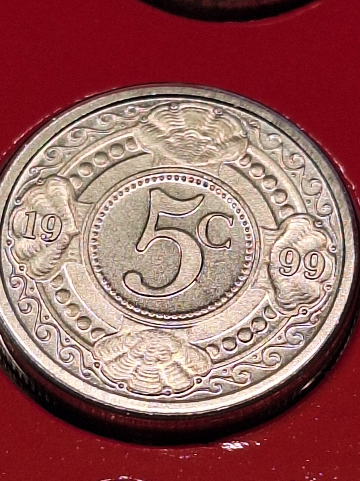 Nederlandse Antillen 5 cent 1999 fdc, Ophalen of Verzenden, Koningin Beatrix