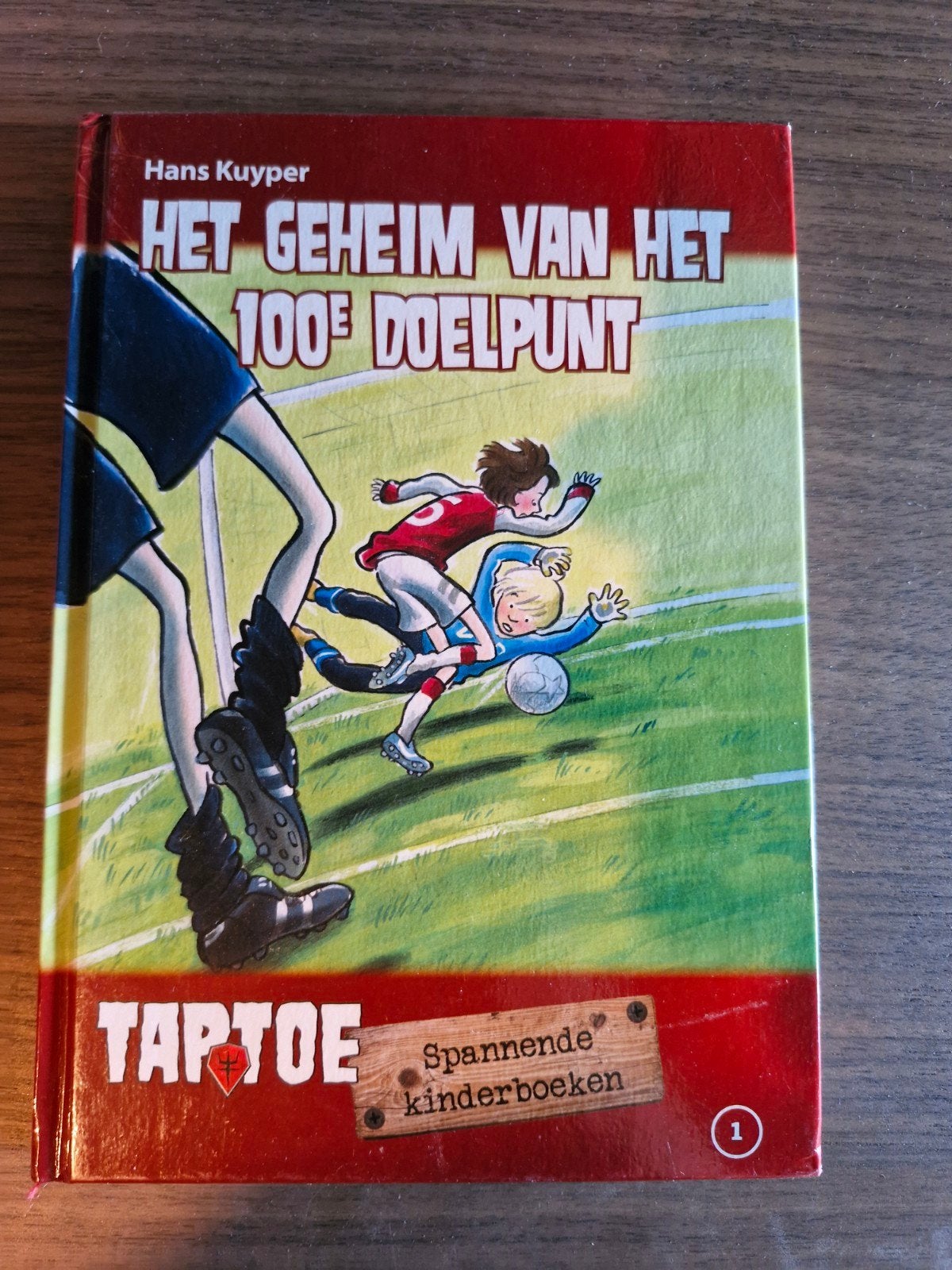 Het Geheim van het 100e Doelpunt - Hans Kuyper, Boeken, Ophalen of Verzenden, Zo goed als nieuw, Hans Kuyper, Fictie algemeen