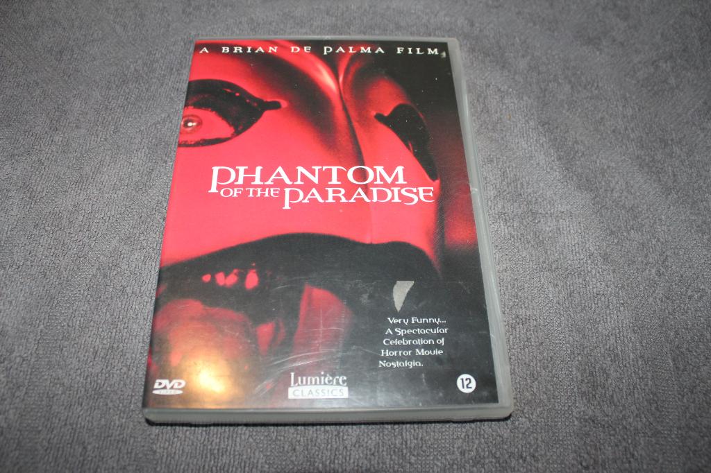 DVD Phantom of the Paradise, Horror, 1960 tot 1980, Gebruikt, Ophalen of Verzenden