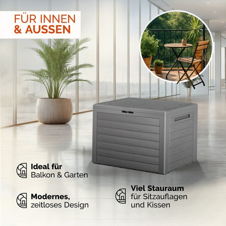 Opbergbox opbergkist tuinkussens kunststof 190L GRTS BEZORGD, Tuin en Terras, Verzenden, Nieuw, Nvt, Nvt