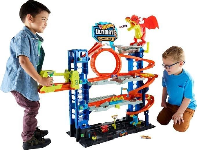 Hot Wheels City Ultimate Garage baanset, Nieuw, Ophalen of Verzenden, Handmatig, X