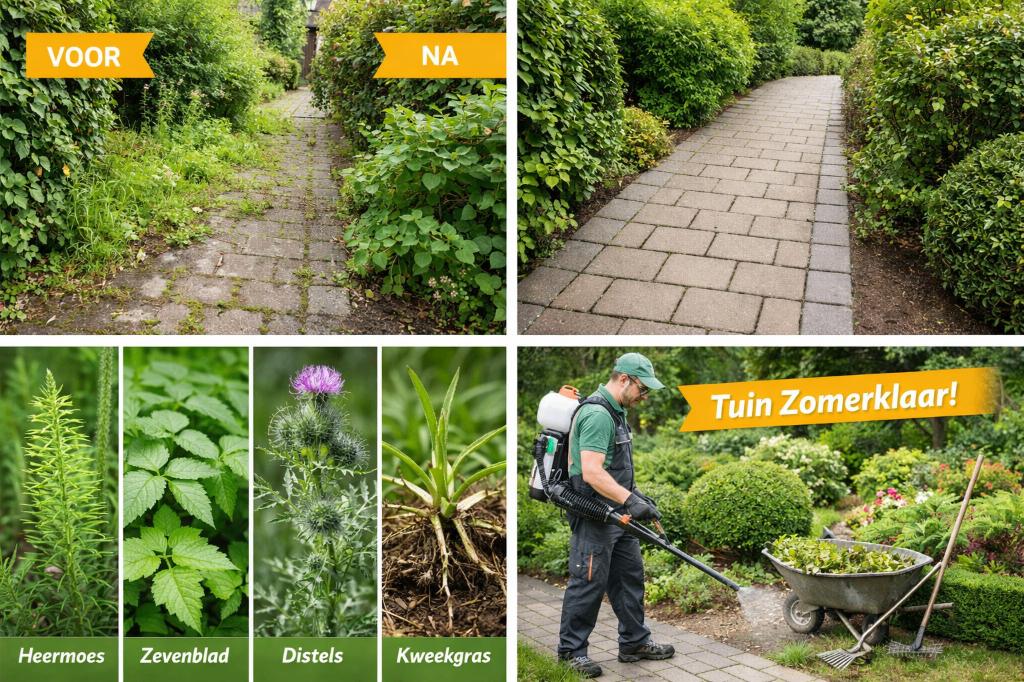 Heermoes & Zevenblad Bestrijden | Tuin Zomerklaar Maken, Tuinonderhoud of Snoeiwerk