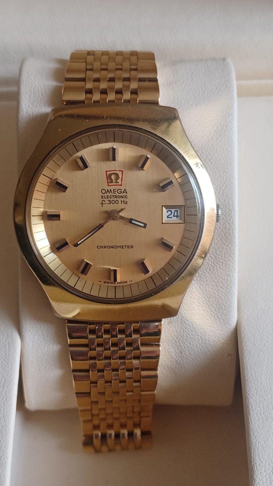 Omega Swiss Made vintage horloge F300 HZ ophalen Amsterdam, Ophalen