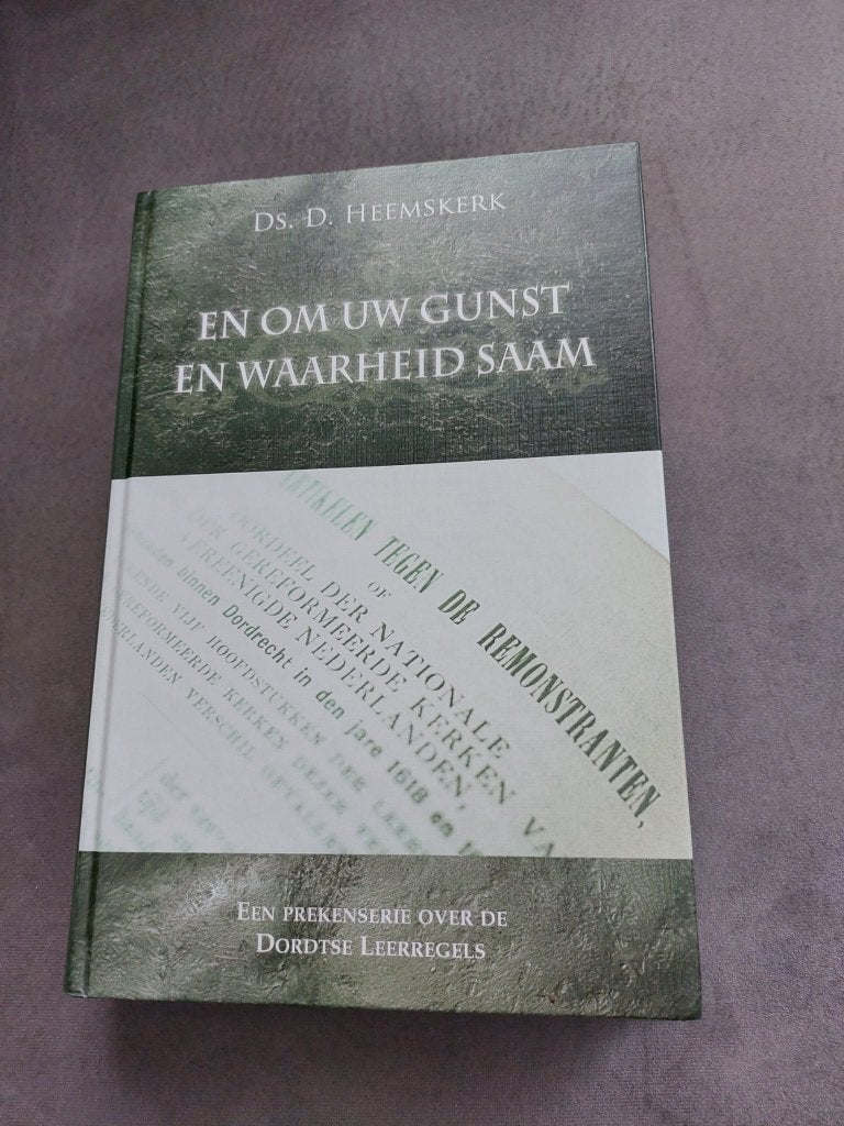 En om Uw gunst en waarheid saam Ds. Heemskerk Dordste leerre, Boeken, Ophalen of Verzenden, Zo goed als nieuw, Christendom | Protestants