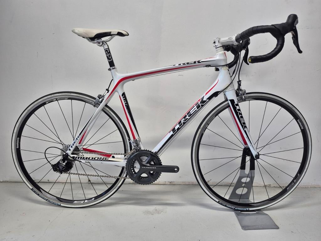 Trek Madone 4.9 Shimano Ultegra (maat 56) - Zeer nette staat, 28 inch, Carbon, Zo goed als nieuw, Meer dan 20 versnellingen