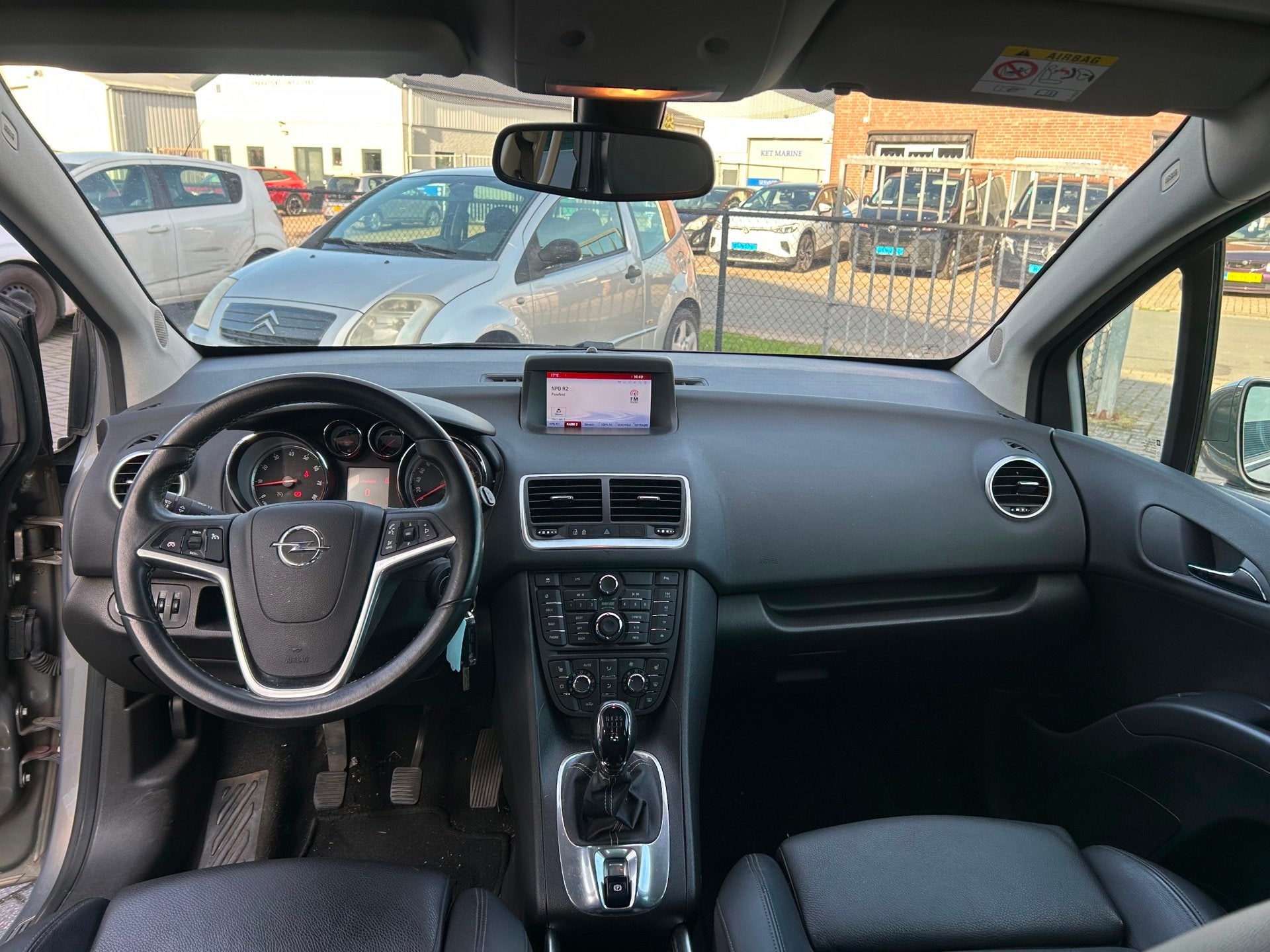 Opel Meriva 1.4 Turbo Cosmo LPG | LEER | NAVI | STOELVERW |, Auto's, Opel, Voorwielaandrijving, Gebruikt, 4 cilinders, Bruin